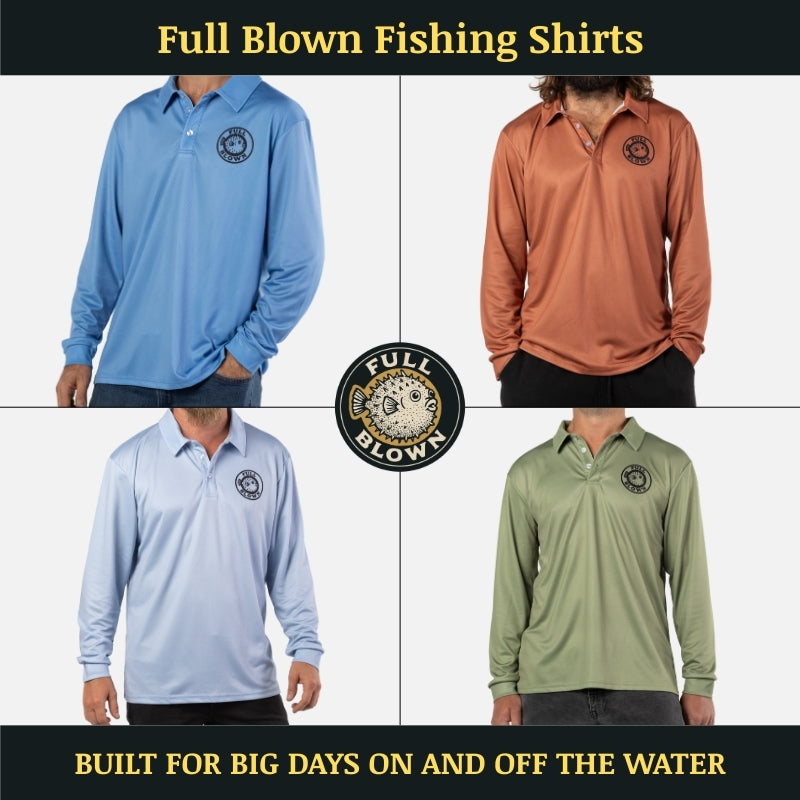 Full Blown Fishing Shirts